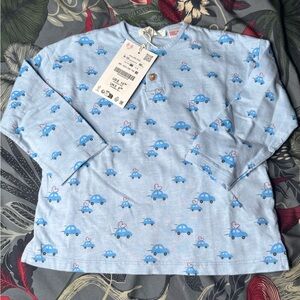 NWT! ZARA Kids long sleeve Henley